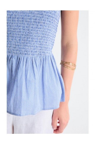 Blusa engomada cuadro vichy... 2