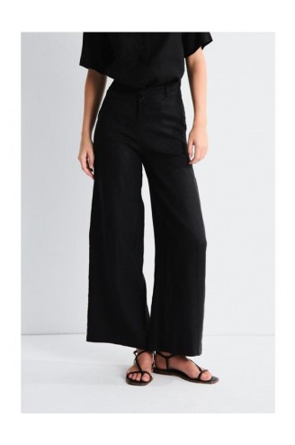 Pantalon recto lino Mus... 2