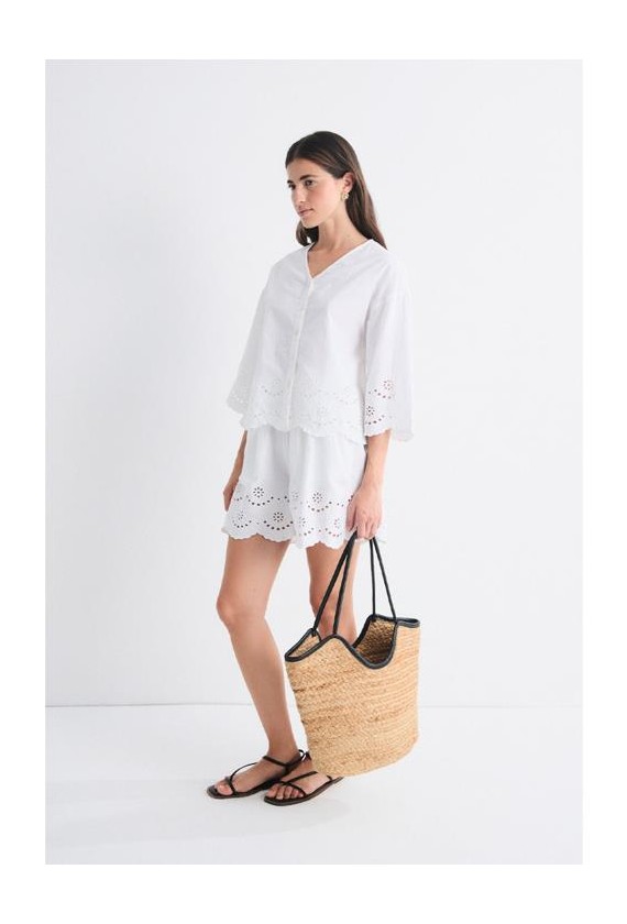 Blusa bordada Mus Bombon Ocaso