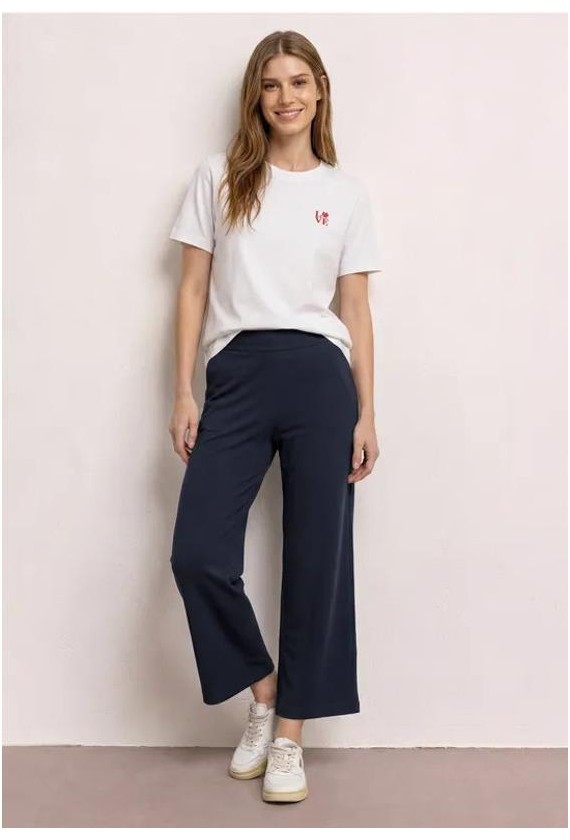 Pantalon punto Street One 380336 AZUL...