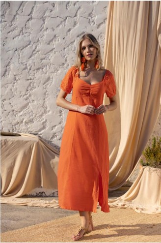 Vestido midi Maloka Rosalia
