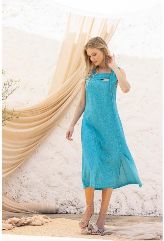 Vestido midi Maloka Tricya